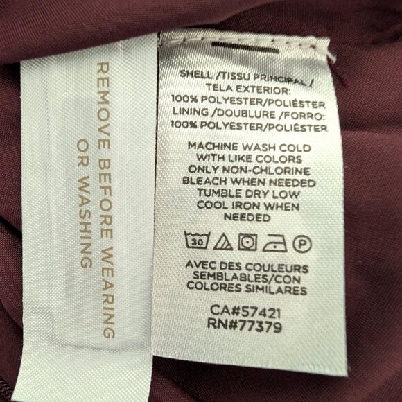 Ann Taylor Womens Size 4 Floral Chain Scarf Print MIcro Pleated Lined Midi Skirt - Picture 9 of 10